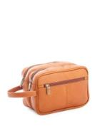 Royce New York Leather Toiletry Bag
