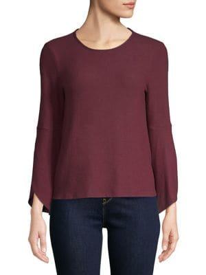 Lord & Taylor Classic Bell-sleeve Top