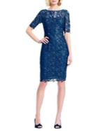 Adrianna Papell Short Guipure Dress