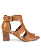 Clarks Devheide Caged Block Heel Sandals