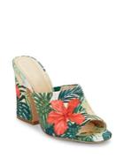 Charles By Charles David Hector Floral-print Slides