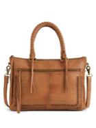 Day And Mood Medium Classic Leather Satchel