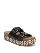 Sam Edelman Oakley Leather Platform Espadrilles
