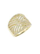 Effy Diamond And 14k Yellow Gold, 0.8 Tcw Ring