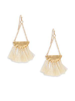 Design Lab Lord & Taylor Classic Chain Tassel Earrings