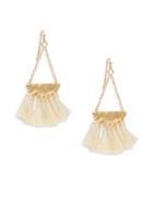 Design Lab Lord & Taylor Classic Chain Tassel Earrings