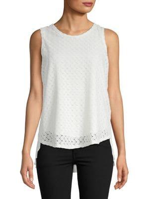 Design Lab Pleated-back Twofer Top