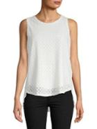 Design Lab Pleated-back Twofer Top