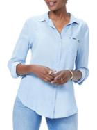 Nydj Classic Embroidered Button-down Shirt