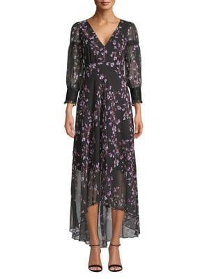 Cooper St Floral V-neck Maxi Dress