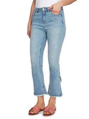 1.state Classic Frayed Jeans