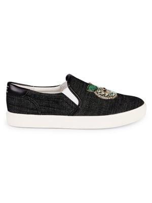 Sam Edelman Embellished Slip-on Sneakers