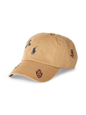 Polo Ralph Lauren Crest Cotton Chino Baseball Cap