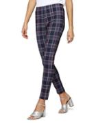 Sanctuary Plaid Capri Leggings