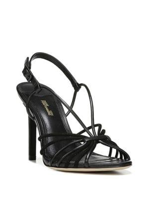 Diane Von Furstenberg Milena Suede Slingback Sandals