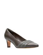 Clarks Breathable Leather Pumps