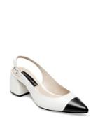 Steven By Steve Madden Agent Leather Slingback Pumps