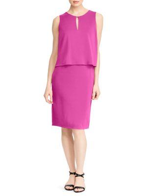 Lauren Ralph Lauren Petite Layered Jersey Dress