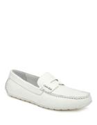 Calvin Klein Ivan Tumbled Leather Loafers