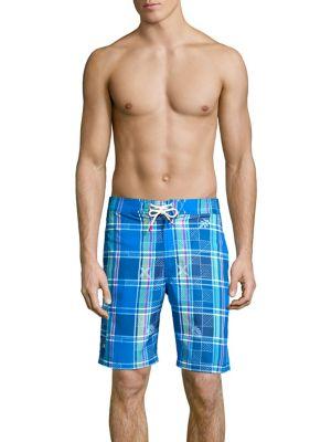 Tommy Bahama Baja Madras On My Mind Board Shorts