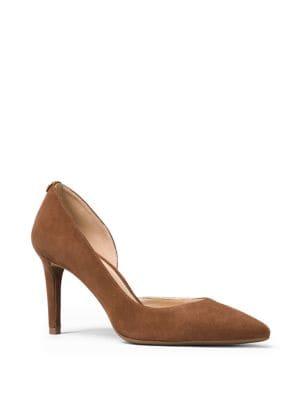 Michael Michael Kors Dorothy Flex Suede D'orsay Pumps