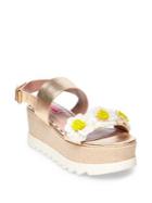 Betsey Johnson Piper Floral Wedge Sandals