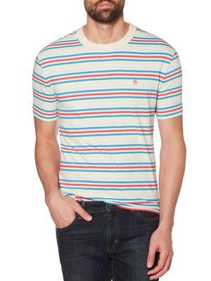 Original Penguin Pop Striped Cotton Tee