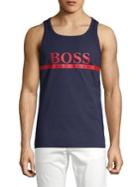 Boss Logo Cotton Tank Top