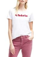 French Connection Cherie Graphic Cotton Tee