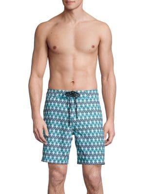 Surfsidesupply Gradient Geometric Swim Short