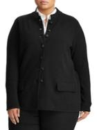 Lauren Ralph Lauren Plus Cotton-blend Officer's Jacket