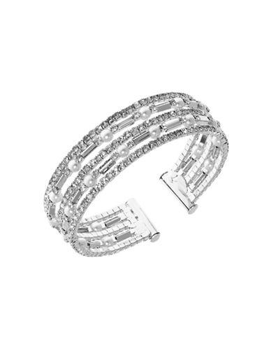 Anne Klein Crystal Cuff Bracelet