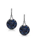 Marco Moore Sapphire, Diamond And 14k White Gold Drop Earrings