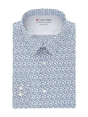 Calvin Klein Extreme Slim Fit Floral Dress Shirt