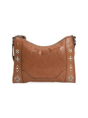 Frye Concho Leather Crossbody Bag