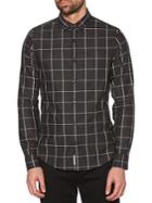Original Penguin Windowpane Jaspe Button-down Shirt