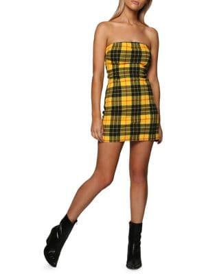 Tiger Mist Sadie Strapless Mini Dress