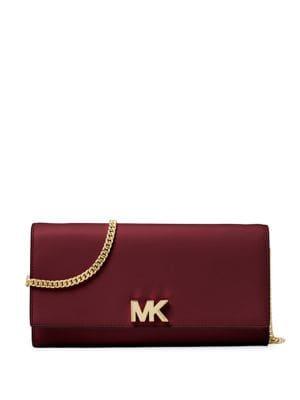 Michael Michael Kors Large Leather Logo Crossbody Bag