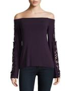 Bailey 44 Lace Off-the-shoulder Top