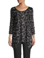 Context Graphic Quarter-sleeve Top