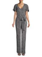 Michael Michael Kors Boho Block Tied Jumpsuit