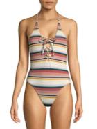 Billabong One-piece Stripe Swimsuit