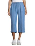 Context Cropped Chambray Culottes