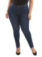 La La Anthony Mid-rise Classic Side-zip Skinny-fit Jeans