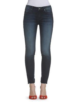 Driftwood Jackie Braided Skinny Jeans