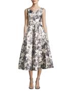 Barbara Tfank Inc. Sleeveless Fit-&-flare Dress