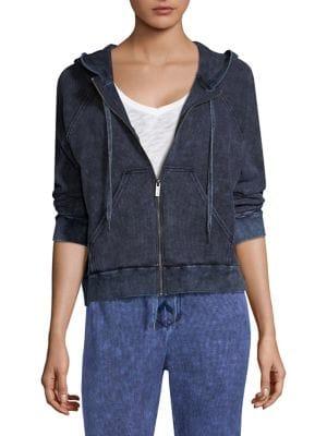 Splendid Cotton Raglan Hoodie