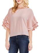 Vince Camuto Dropped Shoulder Tiered Top