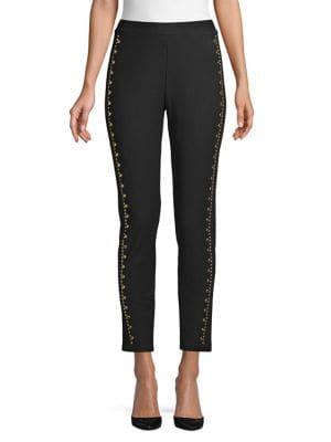Michael Michael Kors Cropped Studded Leggings