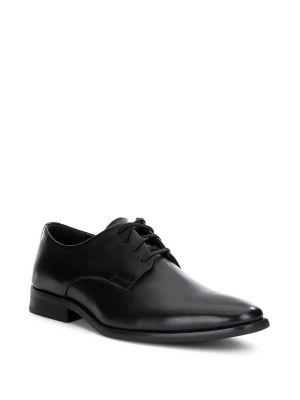 Calvin Klein Ramses Solid Leather Derby Shoes